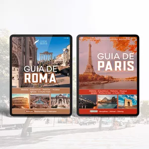 Imagem de capa para o Ebook Coleção Europa Atemporal - Roteiros Completos de PARIS e ROMA