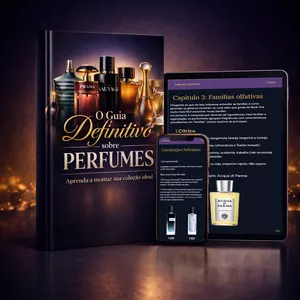 Imagem de capa para o Ebook O Guia Definitivo dos Perfumes: Aprenda a escolher suas fragrâncias e montar sua coleção