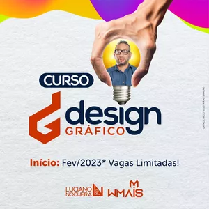 Imagem de capa para o Curso online Design Gráfico para Iniciantes 
