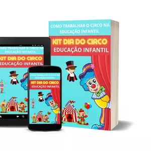 Imagem de capa para o Ebook KIT LUVA DIA DO CIRCO -EDUCAÇÃO INFANTIL