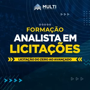 Imagem de capa para o Curso online MULTI - Analista em Licitações