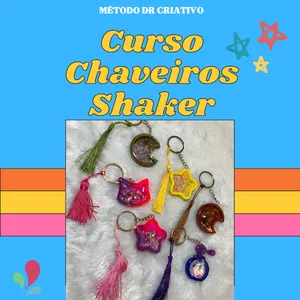 Curso Método Chaveiro Shaker em Resina Epóxi