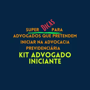 Imagem de capa para o Ebook Kit Advogado Iniciante 