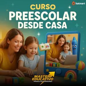 Imagen de portada para Curso online CURSO (PREESCOLAR DESDE CASA)