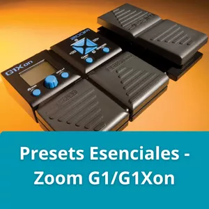 Imagen de portada para Curso online Presets Esenciales - Zoom G1on/G1xon