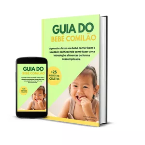 Imagem de capa para o Ebook Guia do Bebê Comilão
