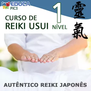 Imagem de capa para o Curso online Curso de Reiki nível 1 - Autêntico Reiki Japonês