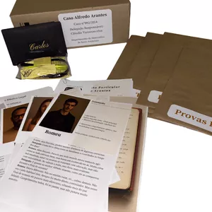 Imagem de capa para o Curso online Caso Alfredo Arantes - Mídia Física - Enigma Criminal