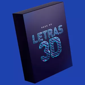 Imagem de capa para o Curso online Pack de Letras 3D