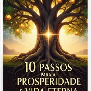 Imagem de capa para o Ebook Fé que transforma - 10 Passos para a prosperidade e VIDA eterna.