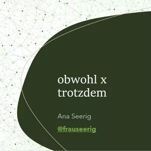 Imagem de capa para o Curso online obwohl x trotzem: diferenças e usos