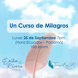 Imagen de portada para Curso online Un Curso de Milagros | 25 de Septiembre