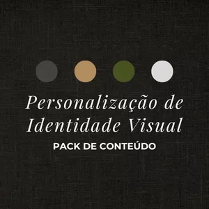 Imagem de capa para o Ebook Personalização de Identidade Visual 