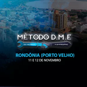 Imagem de capa para o Evento presencial De Mecânico a Empresário - Da Oficina ao Sucesso Empresarial - PORTO VELHO - Imersão Presencial.