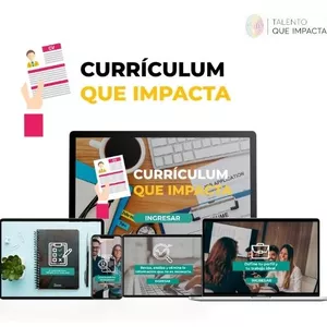 Imagen principal del producto Currículum Que Impacta: El currículum que te abre las puertas a las entrevistas.