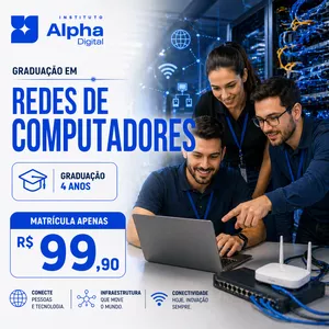 Imagem do curso Redes de Computadores
