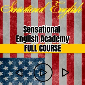 Imagem de capa para o Curso online Sensational English Academy - FULL COURSE