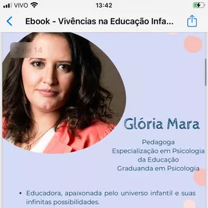 Imagem de capa para o Ebook Vivências na Educação Infantil 