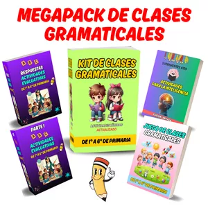 Imagen de portada para Curso online Kit Clases Gramaticales