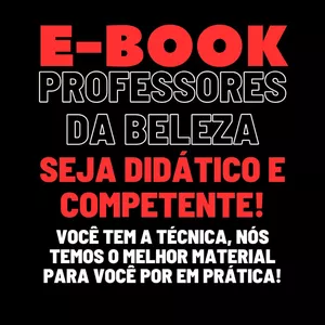 Imagem de capa para o Ebook E-Book Professores da Beleza