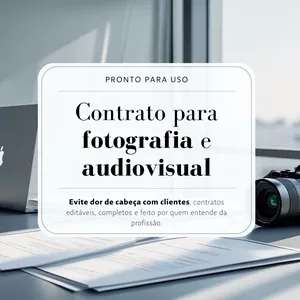 Imagem de capa para o Curso online Modelo de contrato para fotografia e audiovisual