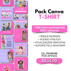 PACK CANVA T-SHIRT