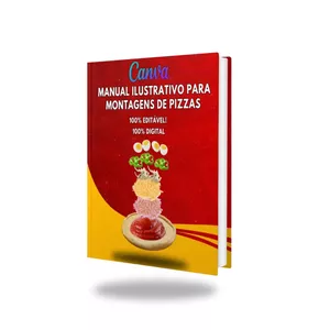 Imagem de capa para o Ebook MANUAL ILUSTRATIVO PARA MONTAGENS DE PIZZAS
