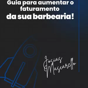Imagem de capa para o Ebook Guia para aumentar o faturamento da sua barbearia!