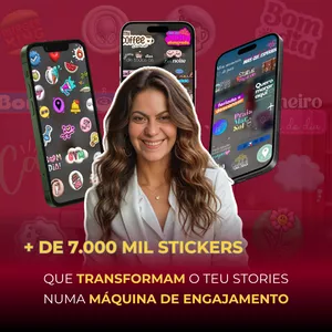Imagem de capa para o Curso online Pack Stickers