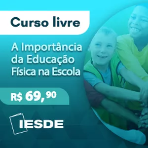 Imagem de capa para o Curso online A IMPORTÂNCIA DA EDUCAÇÃO FÍSICA NA ESCOLA