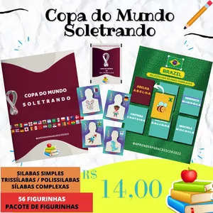 Imagem de capa para o Ebook Copa do Mundo Soletrando