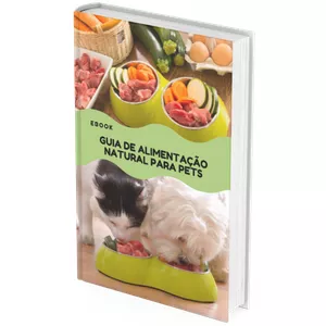 Imagem principal do produto Guia de Alimentação Natural para Pets