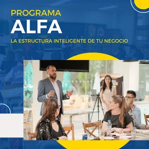 Imagen de portada para Curso online Programa Alfa: La estructura inteligente de tu Negocio
