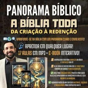 Imagem de capa para o Curso online Panorama Bíblico: Da Criação à Redenção