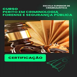 Imagem de capa para o Curso online CURSO DE CERTIFICAÇÃO PERITO EM CRIMINOLOGIA FORENSE E SEGURANÇA PÚBLICA