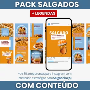 Imagem do curso PACK SALGADOS