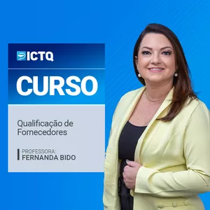 Imagem de Curso - Qualificação de Fornecedores criado por ICTQ - Instituto de Ciência, Tecnologia e Qualidade na hotmart