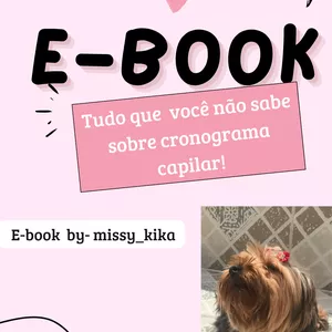 Imagem de capa para o Ebook Tudo que você não sabe sobre cronograma capilar.