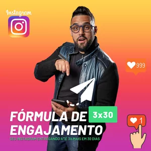 Imagem principal do produto Formula de Engajamento | Instagram | João Mendes