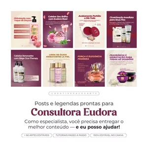 Imagem de capa para o Curso online PACK PARA CONSULTORA EUDORA