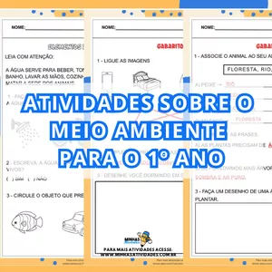Imagem de capa para o Ebook Big Caderno de Ciências para o 1º Ano