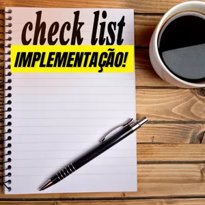 Imagem de capa para o Ebook Check List de Implementação