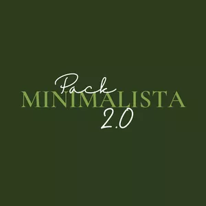 Imagem de capa para o Ebook Pack Minimalista 2.0