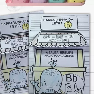 Imagem de capa para o Ebook Barraquinha das letras 