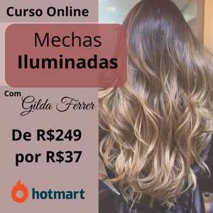 Imagem de capa para o Curso online Curso de Mechas Iluminadas (Morena Iluminada)