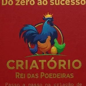 Imagem de capa para o Ebook passo a passo na criacao de poedeiras