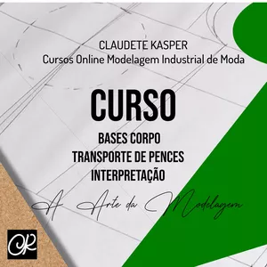 Imagem de capa para o Curso online Curso Modelagem Industrial Bases Corpo Transporte de Pences Interpretação