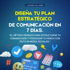 Imagen de portada para Curso online “DISEÑA TU PLAN ESTRATÉGICO DE COMUNICACIÓN EN 7 DÍAS”
