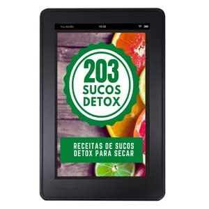 Imagem de capa para o Ebook 203 Receita Detox Para Secar