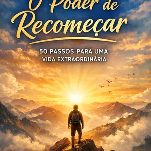 Imagem de capa para o Ebook O Poder de Recomeçar -  50 Passos para uma Vida Extraordinária